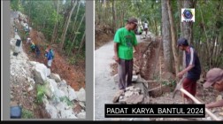 Hasil Padat Karya Menjadikan Lingkungan…