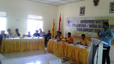 Golkar Bantul Buka Visi Misi Bacabup dan Cawabup 2020