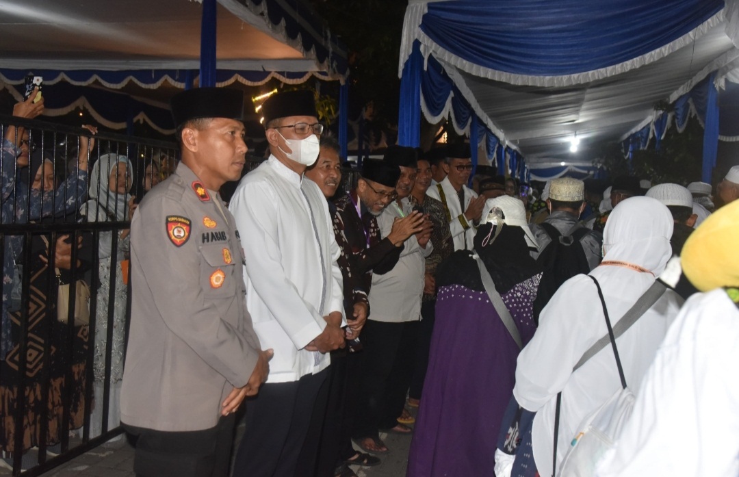 Rombongan Jamaah Haji 1446 Hijriyah Asal Sleman Telah Tiba Pada Selasa Malam