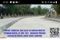 Proyek Jembatan Dan Jalan ke Kawasan…