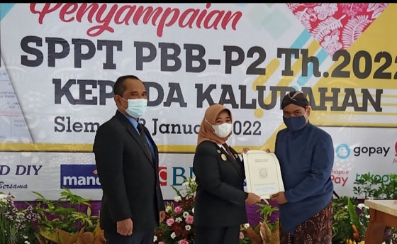 Inovasi SPPT PBB P2 TAHUN 2022 Sleman Gunakan QR