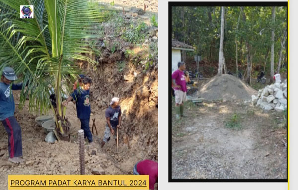 Dr. H. Aslam Ridlo Mengapresiasi Keberhasilan Disnakertran Bantul Dalam Memfasilitasi Padat Karya 