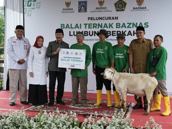  Danang Resmikan Program BAZNAS Sleman Balai Ternak Lumbung Berkah. Wujudkan Kemandirian Ekonomi Masyarakat