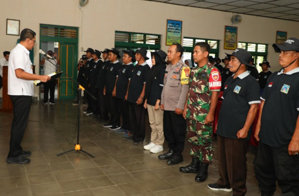 50 Kader Bela Negara Kalurahan Girikerto Turi Dikukuhkan Wabup Sleman