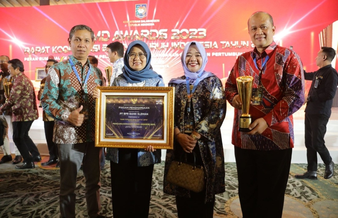 BUMD Kabupaten Sleman, Raih Penghargaan BUMD AWARD 2023 