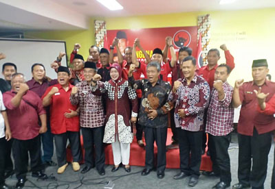 5 Balon Bupati Bantul Sampaikan Visi Misinya