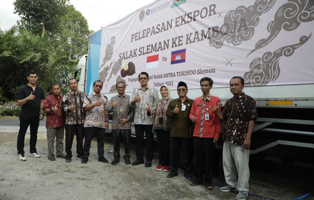 Salak Pondoh Tembus Kamboja,  Bukti Salak Sleman Siap Bersaing di Kancah Global