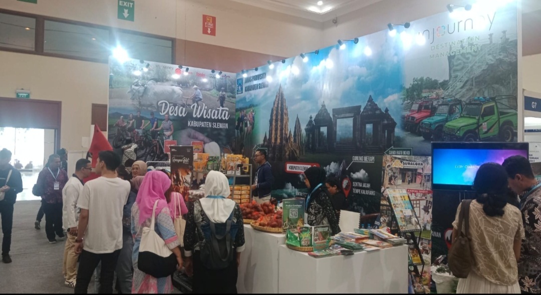 Dispar Sleman Gabung Bersama Gebyar Wisata Nusantara' Expo 2024  