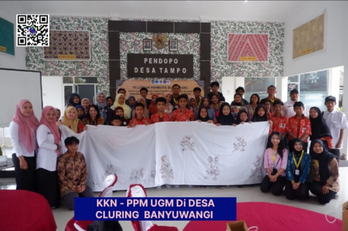 Merajut Asa melalui Batik Bersama KKN-PPM UGM Cluring Banyuwangi 