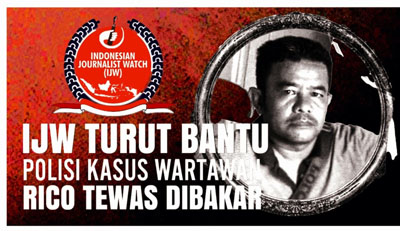IJW TURUT INVESTIGASI BANTU POLISI USUT PEMBAKARAN SATU KELUARGA WARTAWAN RICO DI KARO, SUMUT