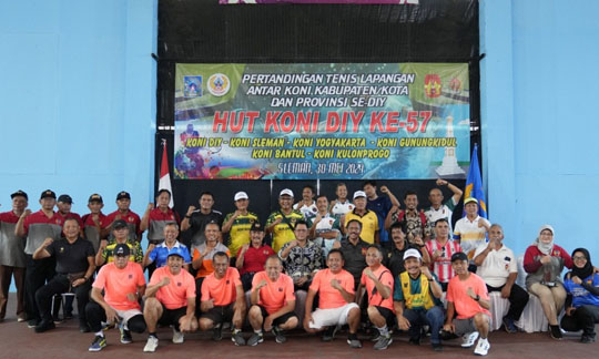 Pekan Olahraga Hari Jadi KONI DIY Ke 57 Jaga Solidaritas Untuk Memajukan Olahraga
