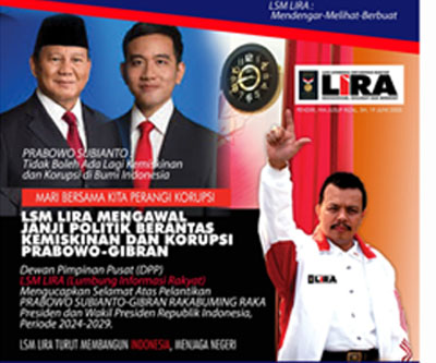 Partai Parsindo Dukung Prabowo Tekan Kemiskinan dan Lawan Korupsi di Bumi Indonesia