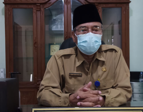 H.Immindi Kasmianta  Lurah Maguwoharjo Sleman Mengucapkan selamat Hari Raya Iedul Fitri 1442 H 