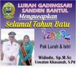 Widodo Lurah Gadingsari Sanden…