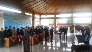 PARA CPNS  BANTUL IKUTI PELANTIKAN JADI PNS