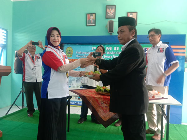 Perkumpulan Wartawan Media Online Indonesia Bantul Di Kukuhkan 'Jadi Mitra Setrategis  Pemerintah Untuk Mengangkat Ragam Potensi Yang Positif 