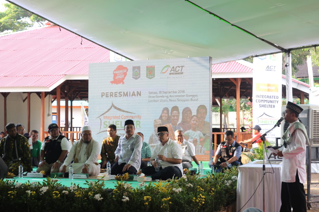 3500 keluarga pengungsi korban gempa ' Lombok nikmati humanity card 