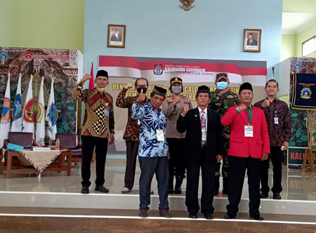Penyampaian Visi Misi Calur Sariharjo 2021 Berjalan Lancar 