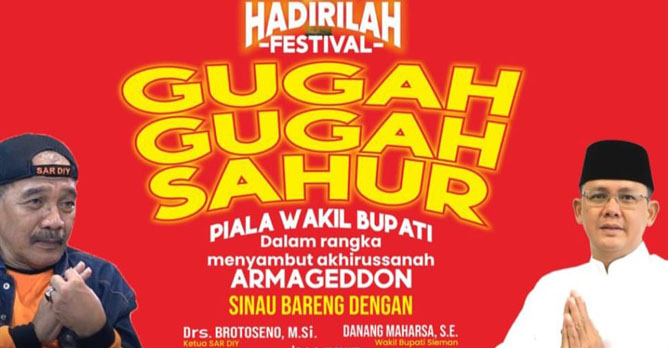 SAMBUT RAMADHAN 1444 H MAJELIS TAKLIM ARMAGEDON SLEMAN GELAR FESTIVAL GGS 
