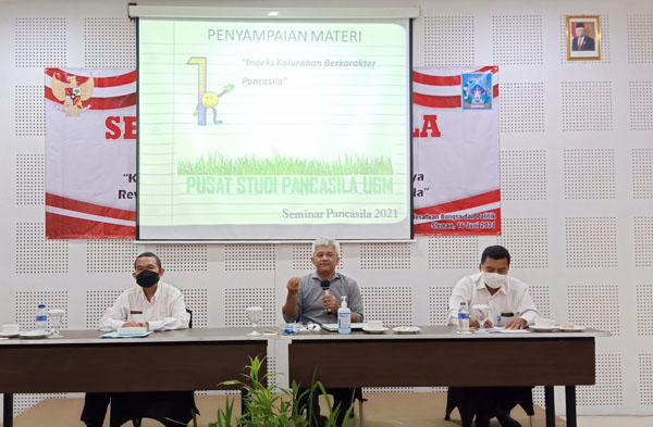 Revitalisasi dan Reaktualisasi Nilai- Nilai Pancasila Bergerak  Untuk Revolusi Mental.