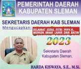 Harda Kiswaya MM. Mengucapkan Ieduf…