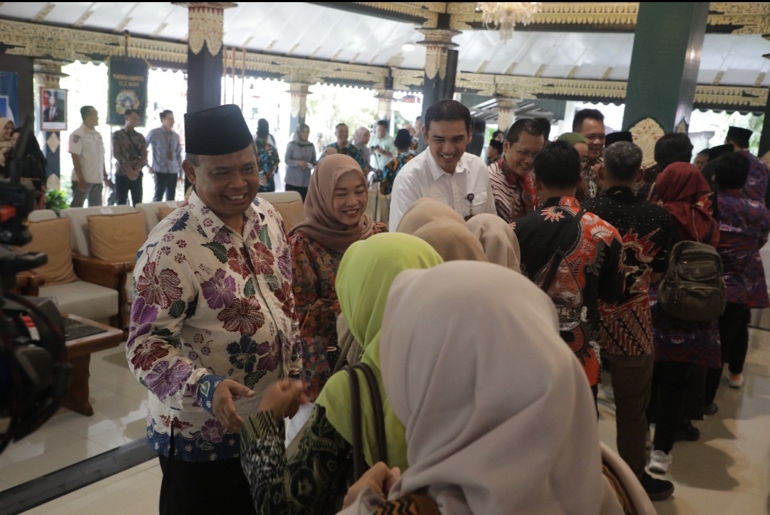 komunitas Suryo Ndadari mengadakan Syawalan bersama Bupati Sleman