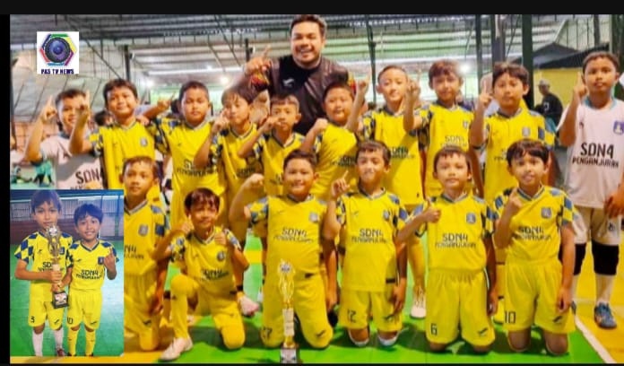 Tim Futsal Braja FC SDN 4 Penganjuran Banyuwangi Moncer Juara 1 Fourfeo Cup 2025, Afk Cup 2025 Juara 3 Kejuaraan Antar Pelajar