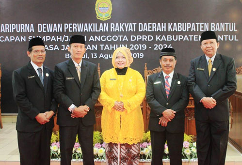 FPG Dprd Bantul 2019 Incar  Kursi  Ketua Dewan ? 