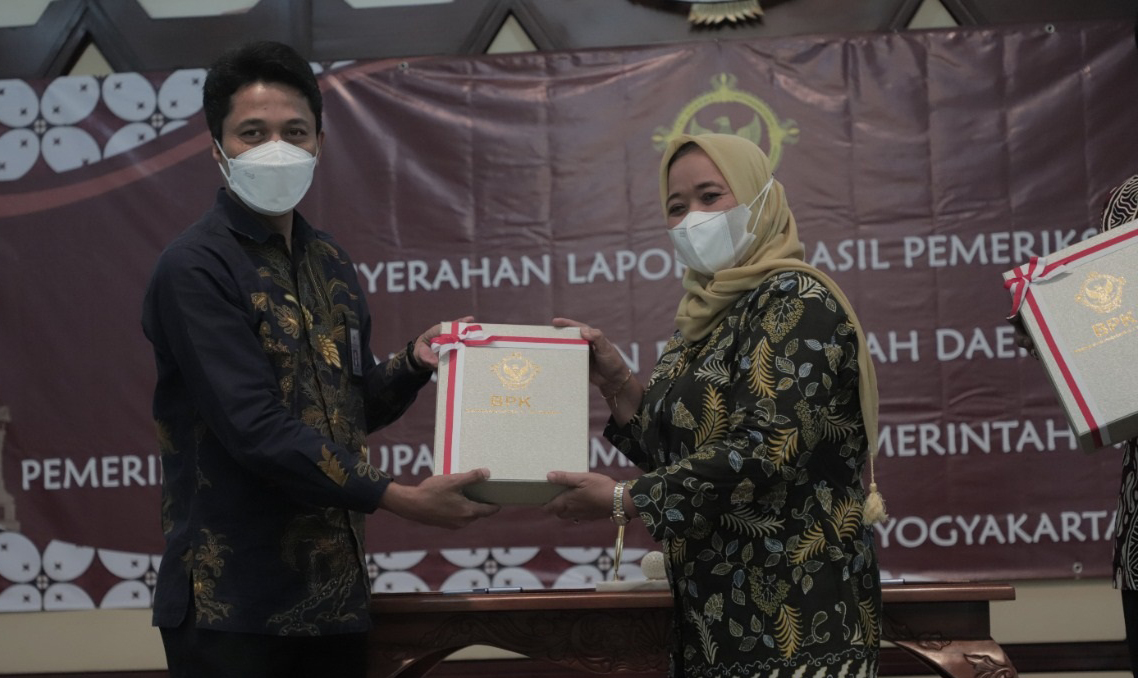  PEMKAB SLEMAN RAIH OPINI WTP KE-11 ATAS LKPD TAHUN 2021 