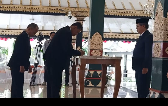 Pemkab Sleman Laksanakan Serah Terima Jabatan Panewu 