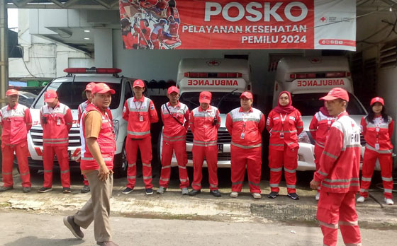 Apel Kesiapsiagaan PMI Jakarta Libatkan Semua Unsur Tenaga Kesehatan 
