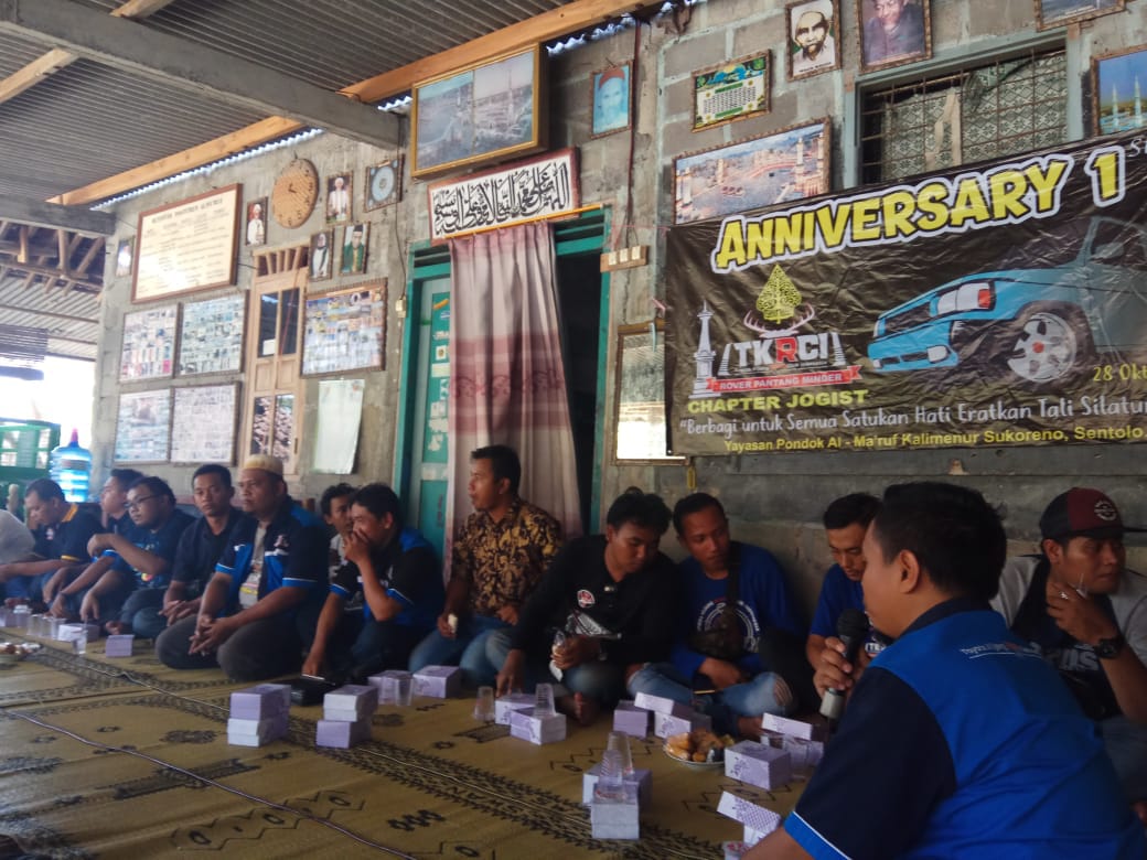 1 st Anniversary TKRCI Chapter Jogist Kalimenur Sukoreno Kulonprogo 2018 Meriah               