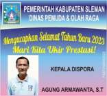Agung Armawanta ST Dispora Sleman…