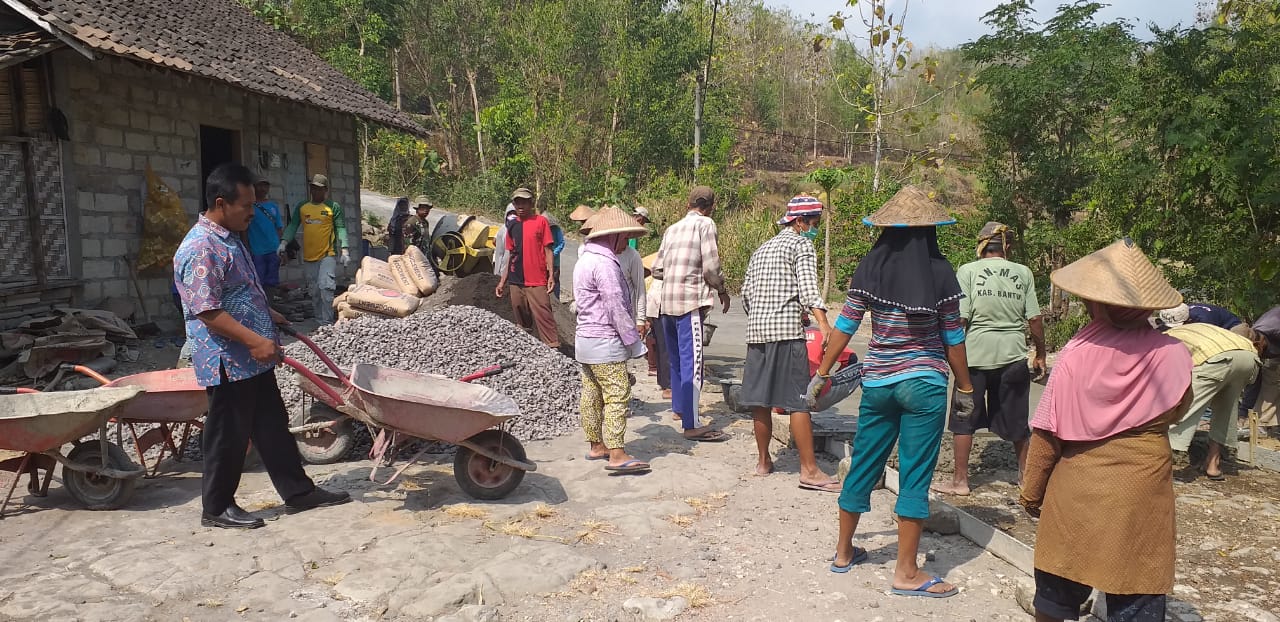 BANTUL KERJAKAN PADAT KARYA DI 26 TITIK, DI TAHUN 2019