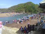 Pantai Baron Libur Lebaran Jadi…