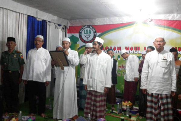 Berharap Pemilu Berlangsung Damai LSA Gelar Doa Maulid dan Deklarasi Damai