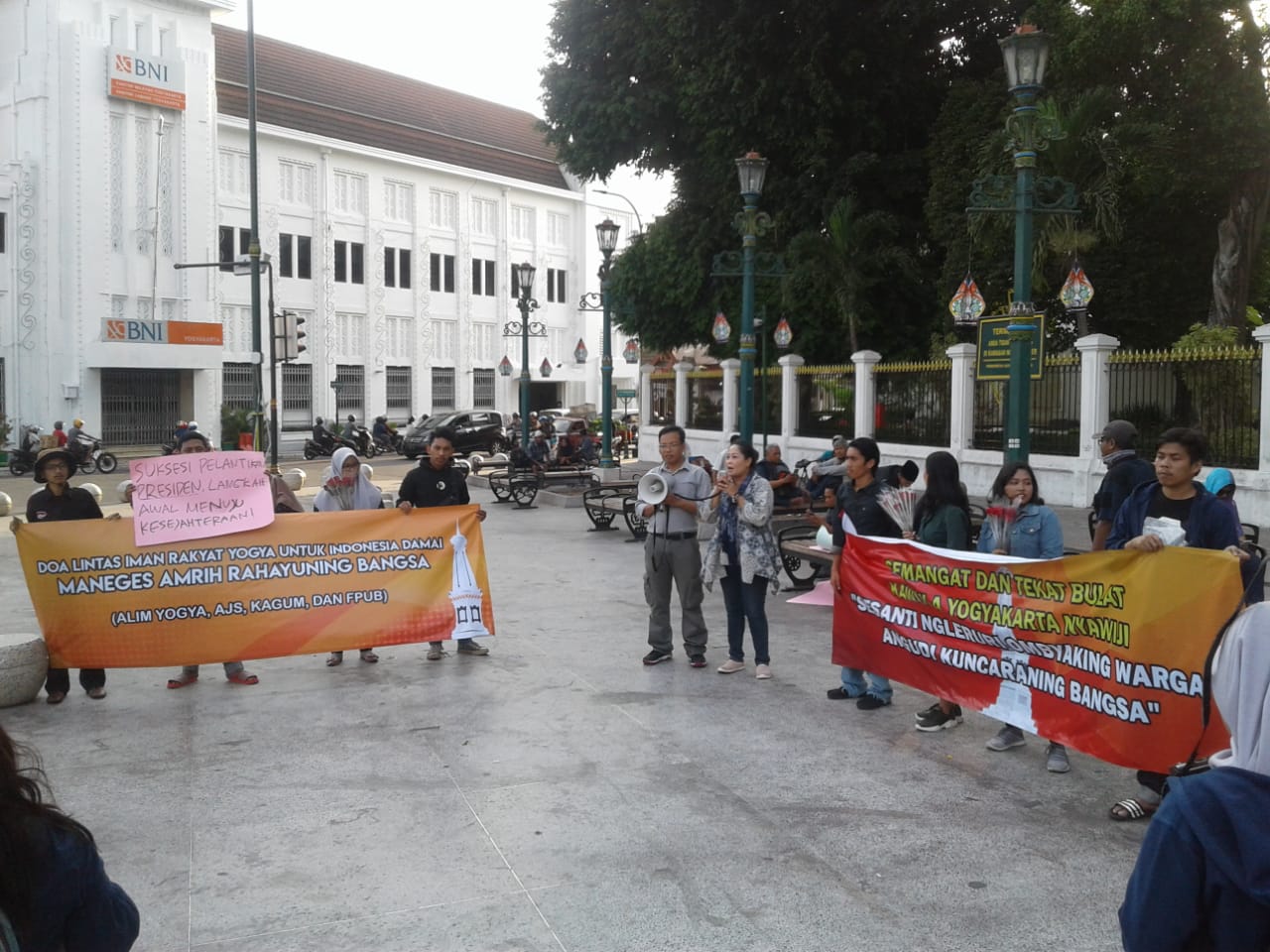 Tokoh dan Lintas Agama Yogya Ajak Masyarakat Tenang 