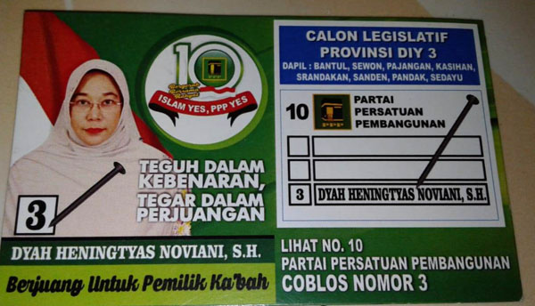 Dyah Heningtyas Noviani Caleg PPP : Ingin Perjuangkan Hak Perempuan Pemuda Ekonomi Juga Pendidikan