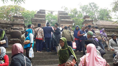 Air enceh panjimatan imogiri masih banyak diburu