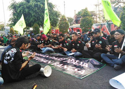 Ormas  Bersama Warga Jogja Gelar Untuk Keselamatan dan Keutuhan Bangsa