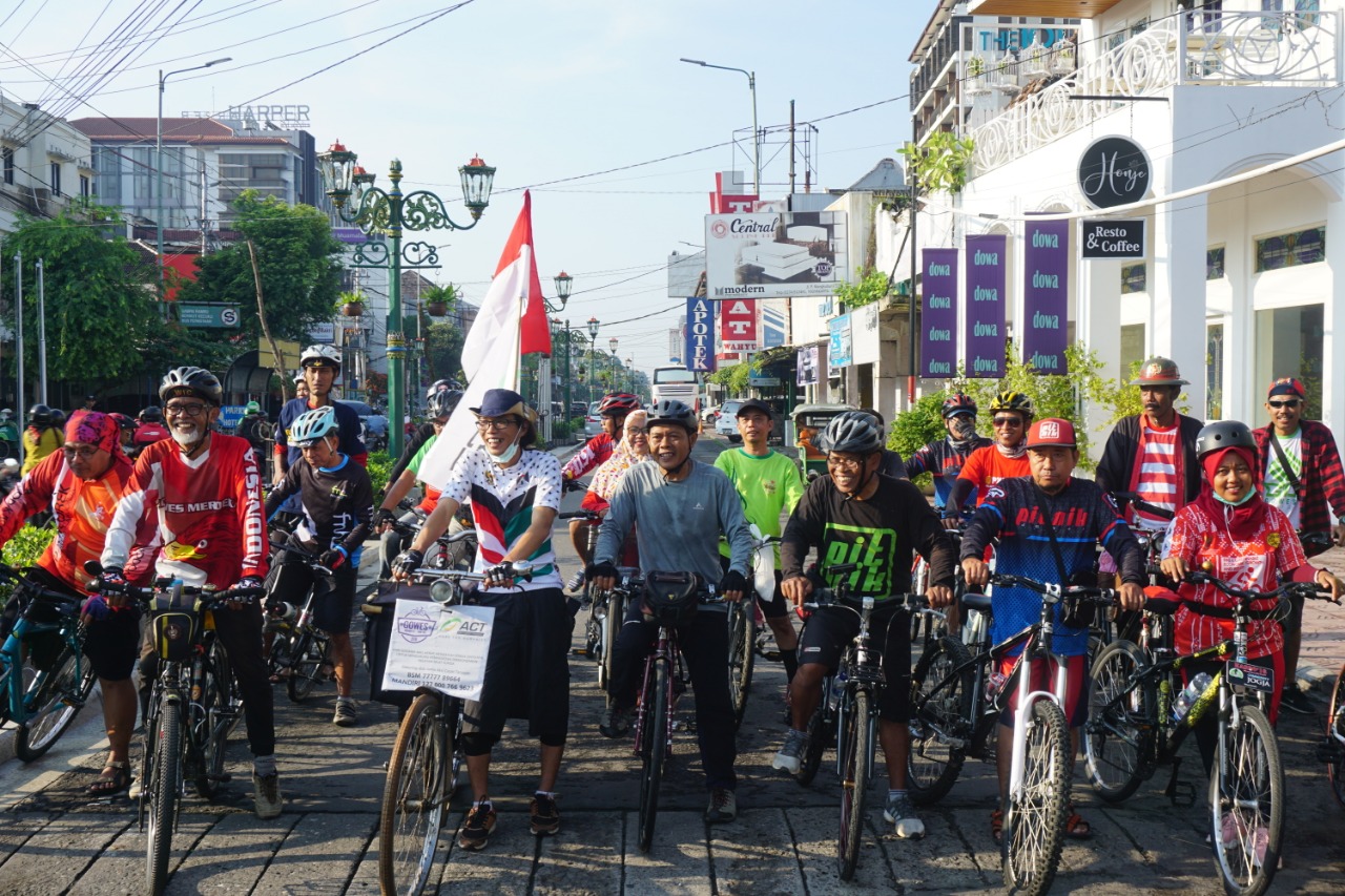 Dilepas-Goweser Jogja peduli menuju banten