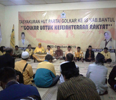 Golkar Bantul Targetkan Cabup dan Cawabup 2020 - 2025 Dari Kader
