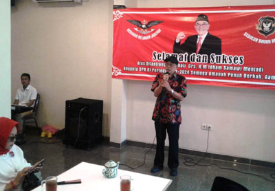 Pasca di Lantik  DPR RI 2019  H. Idam Samawi akan fokus atasi kemiskinan DIY 