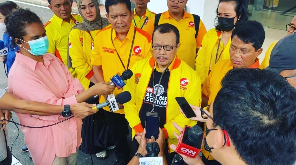 Partai Parsindo Tegas Akan Melaporkan Idham Kolik Juga 6 Komisiuoner KPU Ke Penegak Hukum dan DKPP