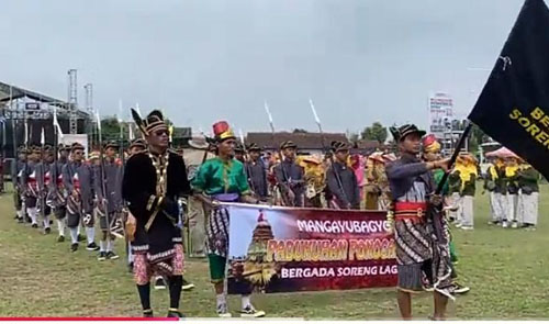 Kirab Budaya Jambidan Banguntapan Bersholawat Meriahkan Hari Jadi 78 Th 2024