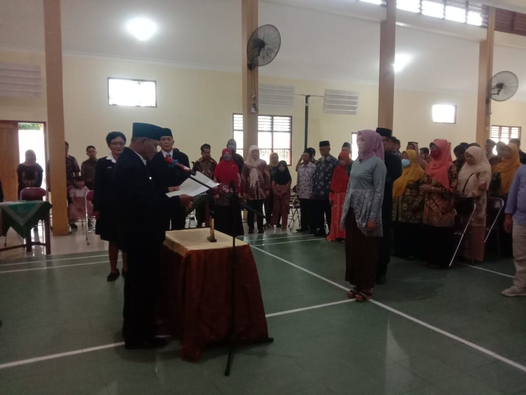  Lurah Karangtalun Imogiri Lantik Kepala Urusan Tatalaksana
