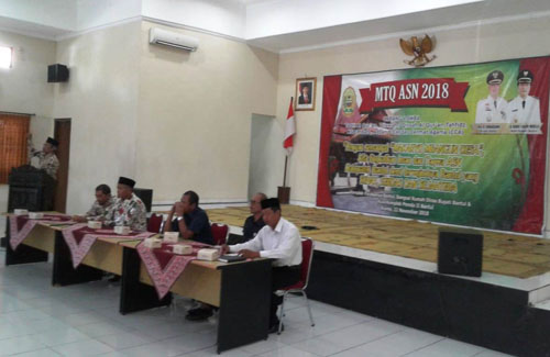 ASN Bantul Dapat Setuhan Qur’ani Dengan Gelar Lomba  CCA 