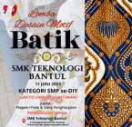 Lomba Desain Batik SMP SE DIY