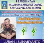 Sumaryanto Lurah Ambarketawang…