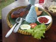 Rasakan Sensasi Legitnya Nasi Biru…